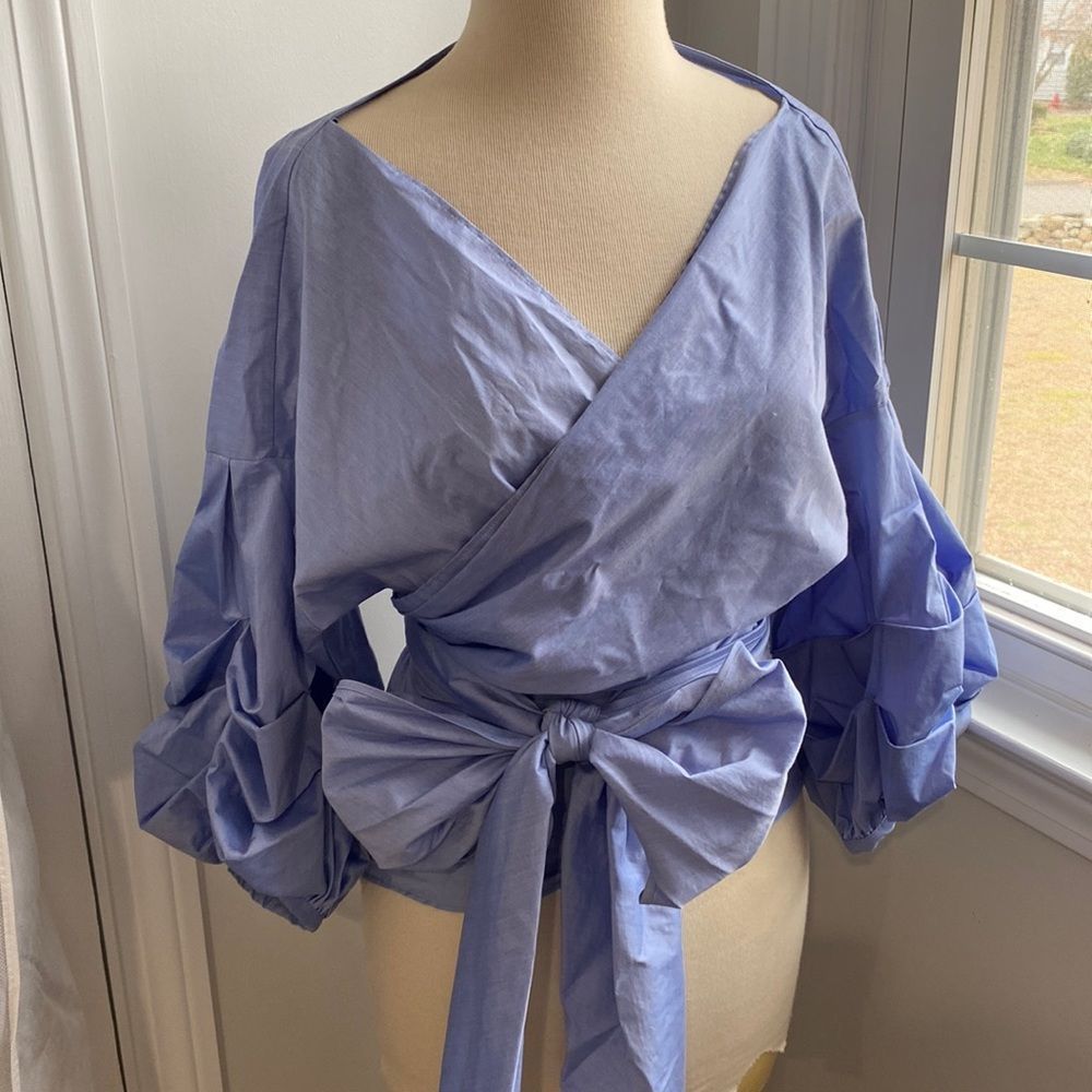 New York And Company Wrap Top